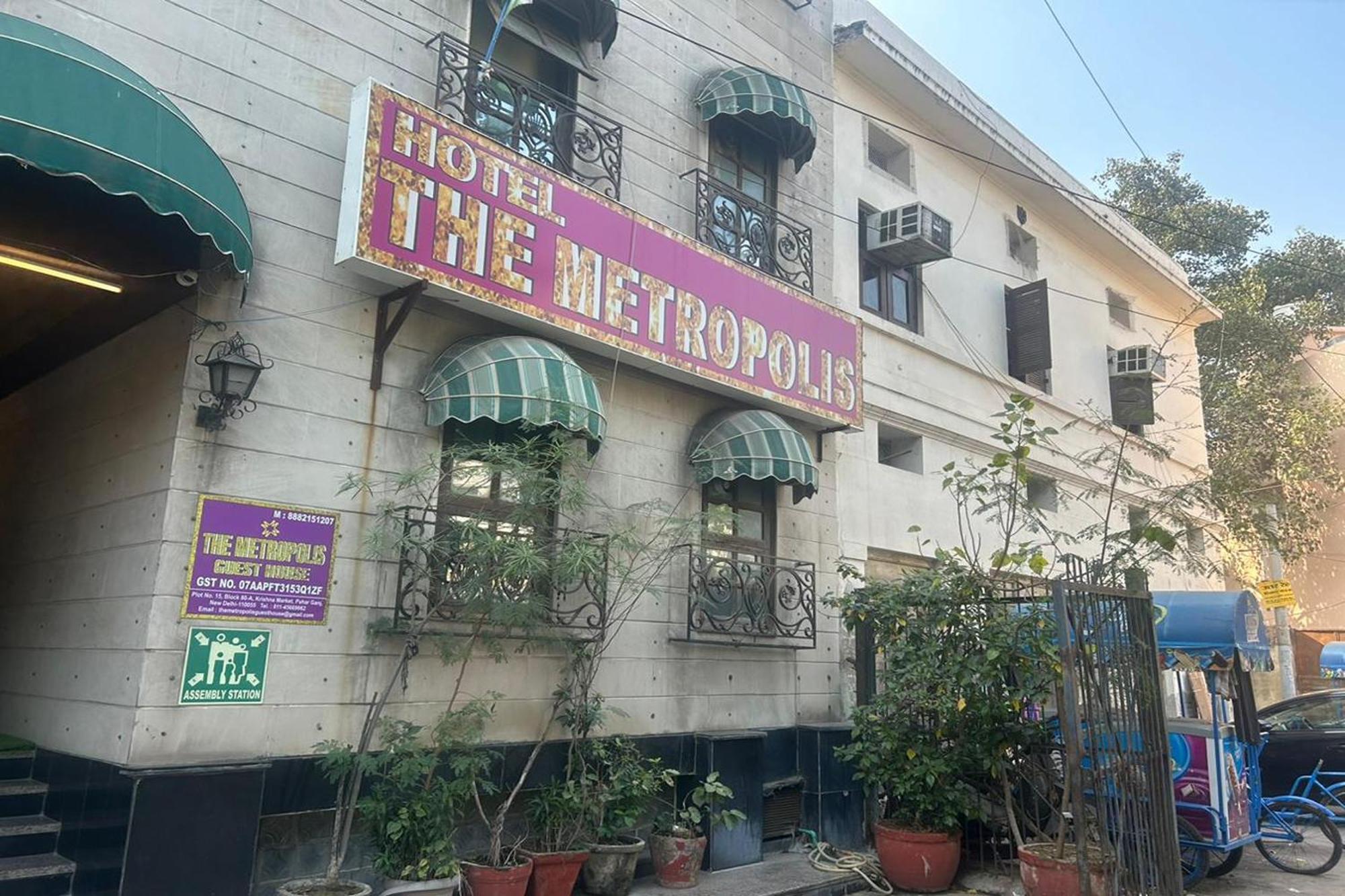The Metropolis Guest House Near Rk Ashram Metro Station Új-Delhi Kültér fotó