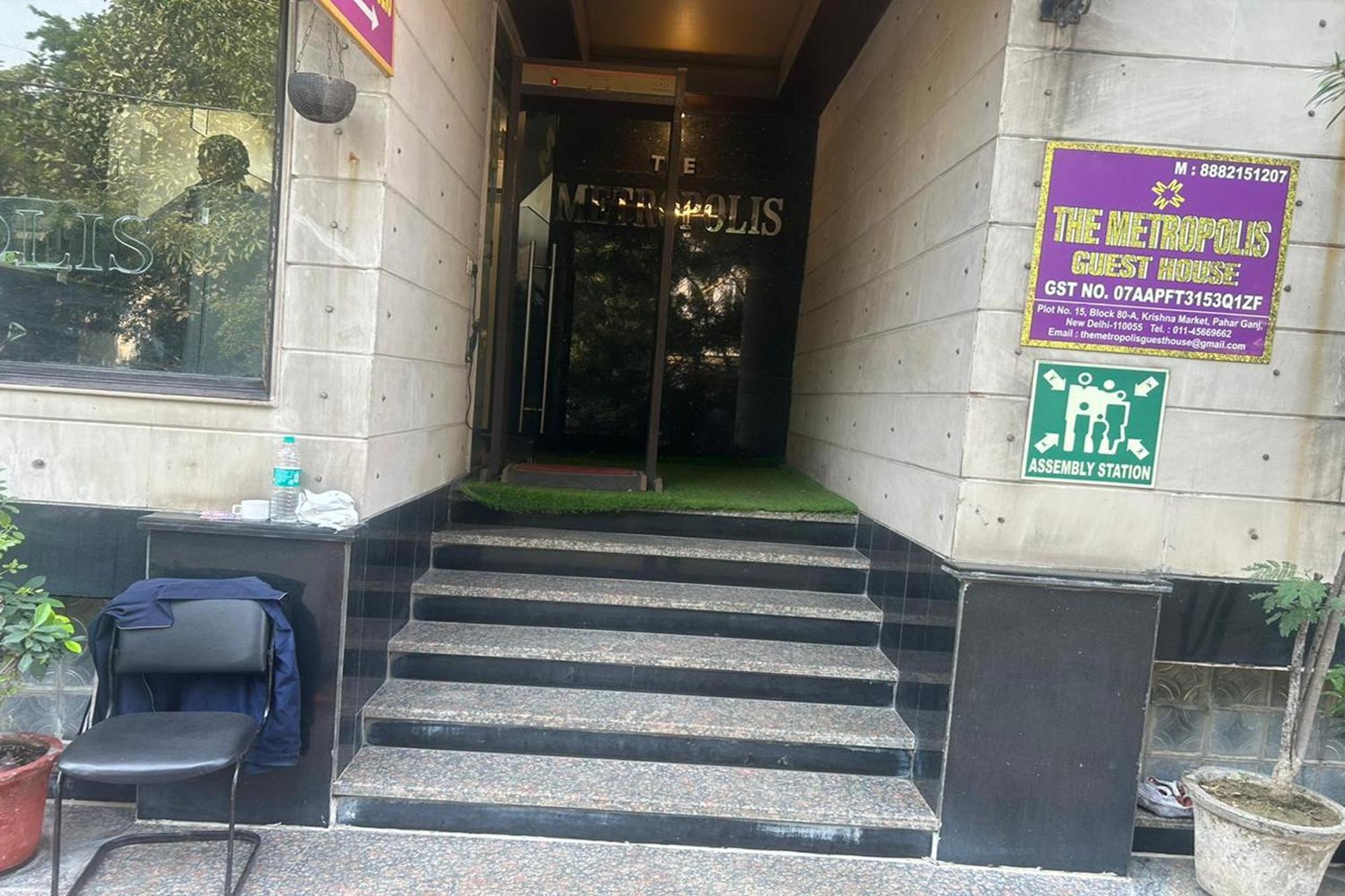 The Metropolis Guest House Near Rk Ashram Metro Station Új-Delhi Kültér fotó